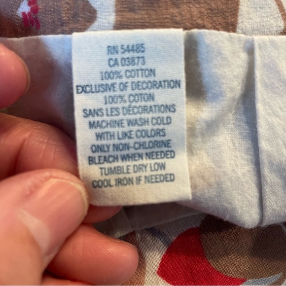 American Eagle Outfitters women’s floral skirt red/blue/brown size 2 - Picture 6 of 6